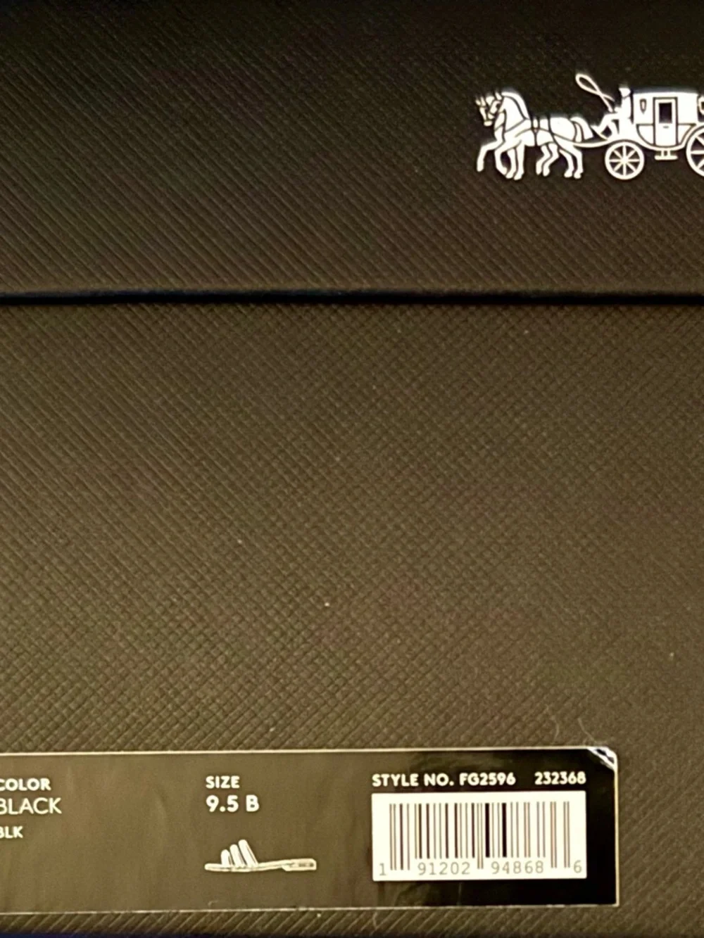 Coach F62596 Black BLK Slide Sandal Women’s Size 9.5 NIB - Picture 16 of 16